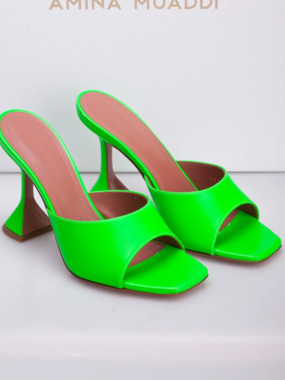 Amina Muaddi Lupita Heels - size 39